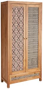 VIACÚČELOVÁ SKRIŇA, farba akácie, akácia, 90/190/42 cm Livetastic - Online Only drobný nábytok, Online Only