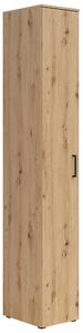 VIACÚČELOVÁ SKRIŇA, dub artisan, 30/195/40 cm Carryhome - Skrine do chodby