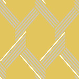 Žlto-strieborná tapeta geometrický vzor 105468, Formation, Graham & Brown