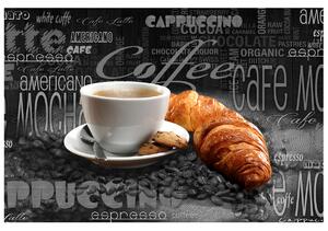 Gario Fototapeta Káva s občerstvením Veľkosť: 150 x 200 cm, Materiál: Latexová