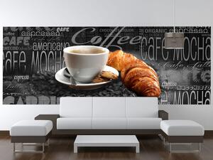 Gario Fototapeta Káva s občerstvením Veľkosť: 200 x 135 cm, Materiál: Latexová