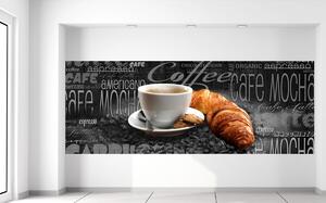 Gario Fototapeta Káva s občerstvením Veľkosť: 268 x 100 cm, Materiál: Latexová