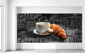 Gario Fototapeta Káva s občerstvením Veľkosť: 536 x 240 cm, Materiál: Latexová
