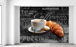 Gario Fototapeta Káva s občerstvením Veľkosť: 200 x 150 cm, Materiál: Latexová