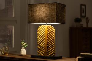 Stolná lampa BERGENZ 63 cm - zlatá, čierna