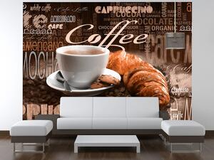 Gario Fototapeta Výborná káva Veľkosť: 95 x 205 cm, Materiál: Latexová