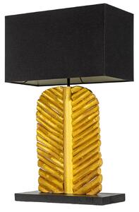 Stolná lampa BERGENZ 63 cm - zlatá, čierna
