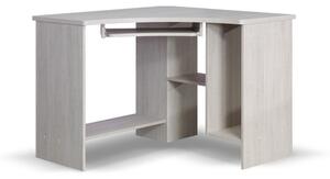 Písací stôl SPARTAN rohový, 76x100x100 cm, dub santana