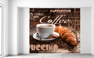 Gario Fototapeta Výborná káva Veľkosť: 268 x 240 cm, Materiál: Latexová