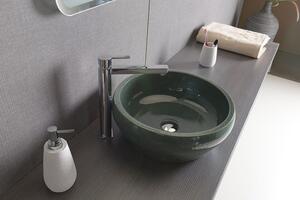 PRIORI keramické umývadlo, priemer 42 cm, zelená PI013
