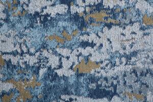 Abstraktný koberec 240x160cm modrý