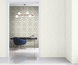 Luxusná biela vliesová tapeta geometrický vzor Z76001, Vision, Zambaiti Parati