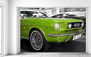 Fototapeta Lime veterán Mustang Materiál: Samolepiaca, Veľkosť: 200 x 135 cm