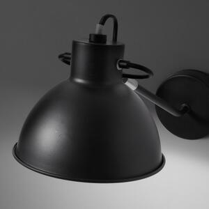 OFFELIS nástenná lampa čierna