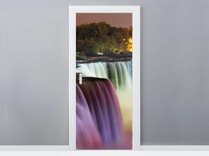 Gario Fototapeta na dvere Niagarské vodopády Veľkosť: 95 x 205 cm, Materiál: Samolepiaca