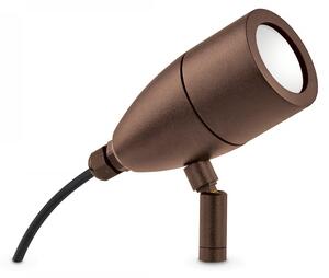 Ideal Lux 247045 záhradná bodová lampa Inside 1x15W | G9 | IP54 - kávová
