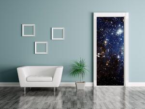 Fototapeta na dvere Medzi hviezdami Materiál: Samolepiaca, Rozmery: 95 x 205 cm