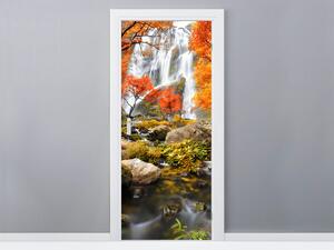 Fototapeta na dvere Jesenný vodopád Materiál: Samolepiaca, Veľkosť: 95 x 205 cm