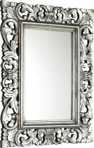 SAMBLUNG zrkadlo v ráme, 40x70cm, strieborná IN109