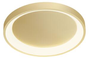 Redo 01-2664 stropné LED stmievateľné svietidlo Iconic pieskovo zlaté, 30W, 3000K, ø38cm