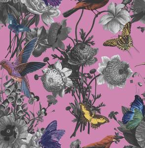 Luxusná vliesová kvetinová tapeta, ptáci 106429 Reverie, Graham&Brown