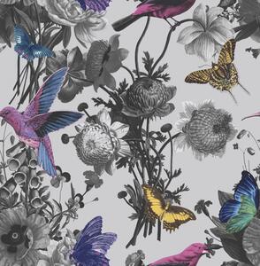 Luxusná vliesová kvetinová tapeta, ptáci 106430 Reverie, Graham&Brown