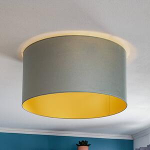 Stropné svietidlo Golden Roller Ø 60 cm mätovo zelená/zlatá