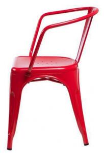 PARIS stolička Červená