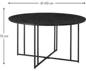 Okrúhly jedálenský stôl z mangového dreva Luca, rôzne veľkosti