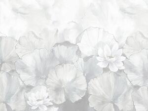 Vliesová fototapeta, Kvety s listami, Z66874, 5,10 X 3 m, Satin Flowers, Zambaiti Parati