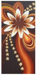 Gario Fototapeta na dvere Tajuplné kvety Veľkosť: 95 x 205 cm, Materiál: Samolepiaca