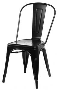 PARIS stolička Čierna