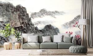 Tapeta tradičná čínska maľba krajiny