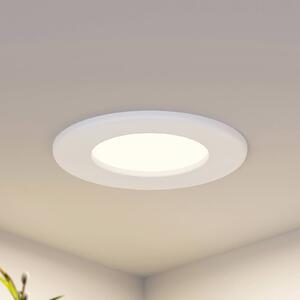 Prios LED vstavané svietidlo Cadance, biele, 11,5cm, 10ks, stmievateľné