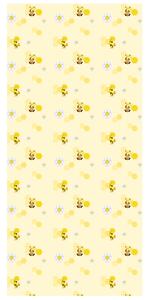 Fototapeta na dvere Malá žltá včielka Materiál: Samolepiaca, Rozmery: 95 x 205 cm