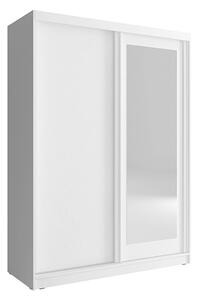 Šatníková skriňa SOFIE 150, 150x200x62 cm, biela