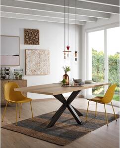 ARGO BLACK MDF stôl 160 x 100 cm