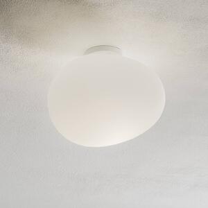 Stropná lampa Foscarini Gregg z mediálneho skla, 27 cm