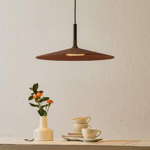 Foscarini Aplomb Large závesné LED svetlo, hnedá