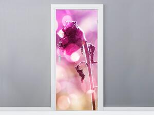 Fototapeta na dvere Zvädnutý kvet Materiál: Samolepiaca, Veľkosť: 95 x 205 cm