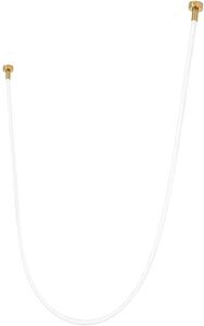 Light Prestige Rope závesné svietidlo 1x50 W biela-zlatá LP-642/2M