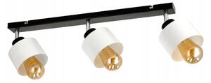 BERGE LED závesná lampa Beam - 3xE27 - CUBE WHITE