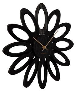 Karlsson 5891BK dizajnové nástenné hodiny, 40 cm