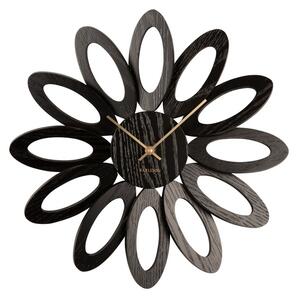 Karlsson 5891BK dizajnové nástenné hodiny