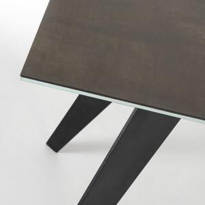 KODA B DARK IRON stôl 200 x 100 cm