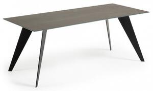 KODA B DARK IRON stôl 200 x 100 cm