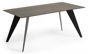 KODA B DARK IRON stôl 160 x 90 cm
