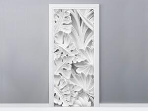 Gario Fototapeta na dvere Vyrezávané listy Veľkosť: 95 x 205 cm, Materiál: Samolepiaca