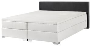 Kontinentálna posteľ EU king size 160x200 cm čiernobiela matrac s vreckovými pružinami moderná