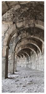 Fototapeta na dvere Starý kamenný tunel Materiál: Samolepiaca, Rozmery: 95 x 205 cm
